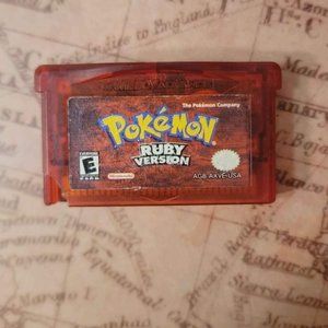 Pokémon Ruby GBA Authentic